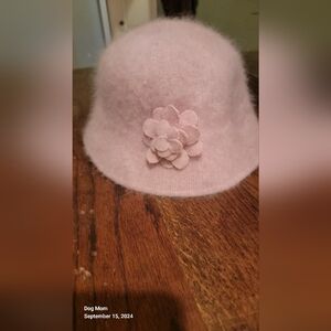 Angora vintage hat